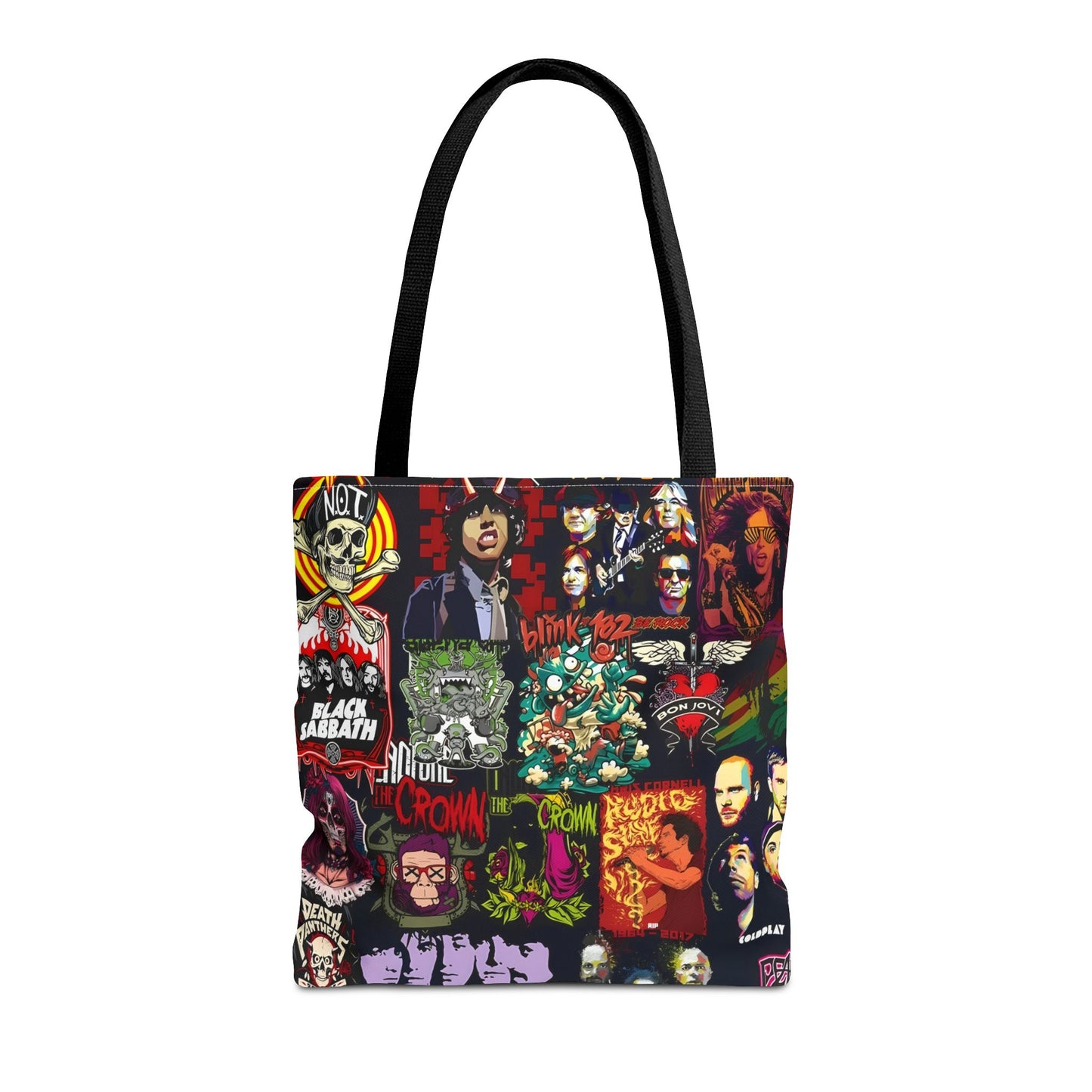 Rocker Band - Tote Bag (AOP) - Rock n Royalty Designs