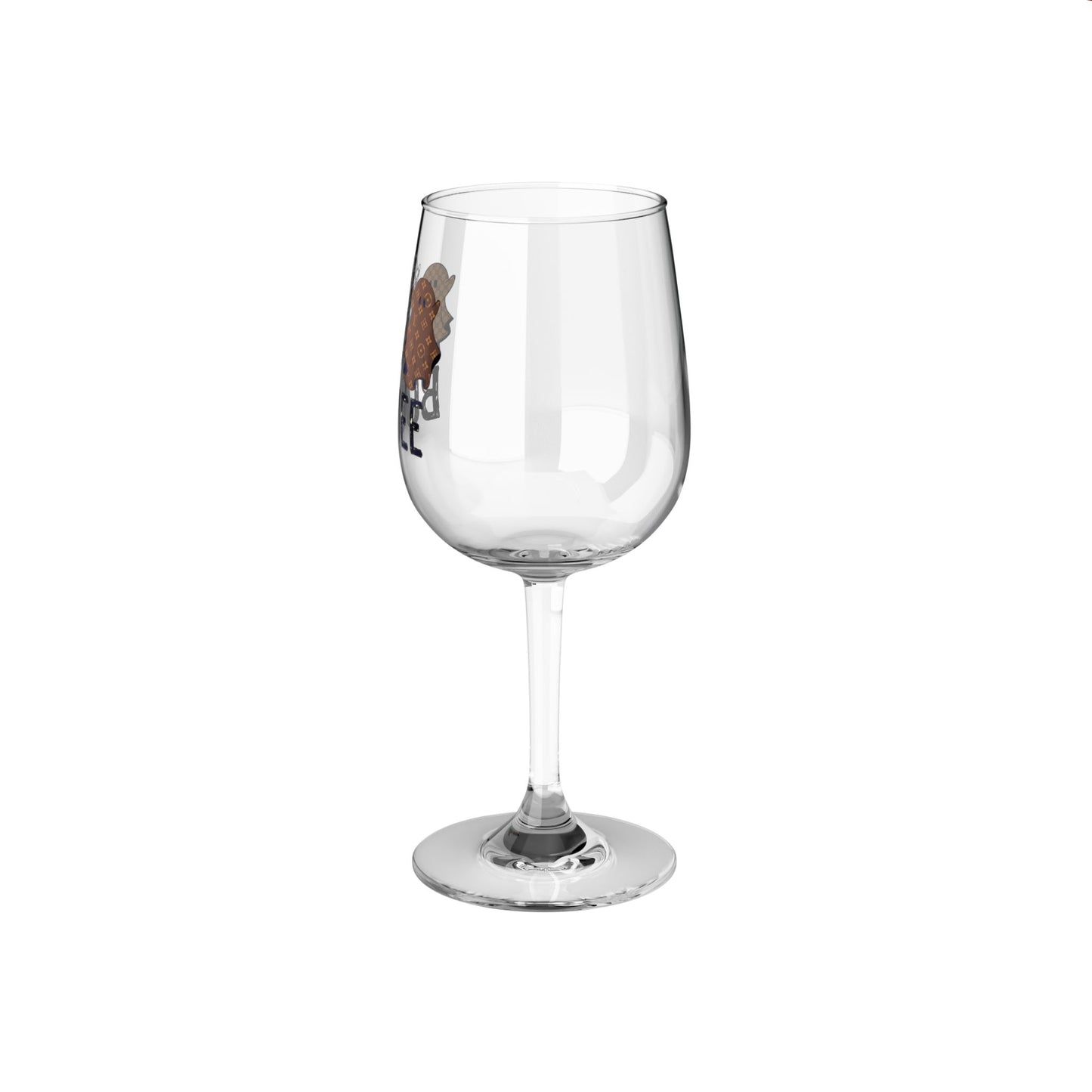 BOO-JEE -  Wine Glass, 12oz Printify