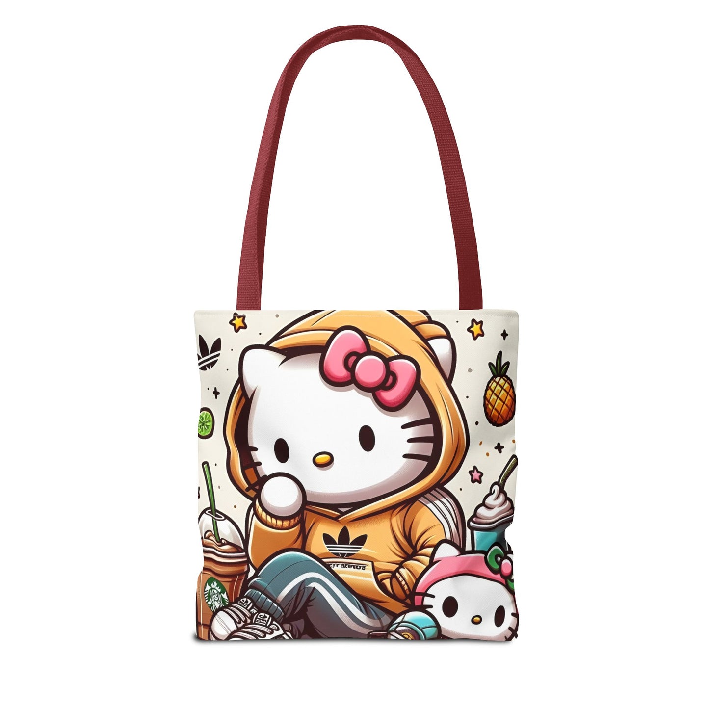 Ms. KITTY Adorable Anime-Inspired Tote Bag | Stylish and Cute Accessory Printify