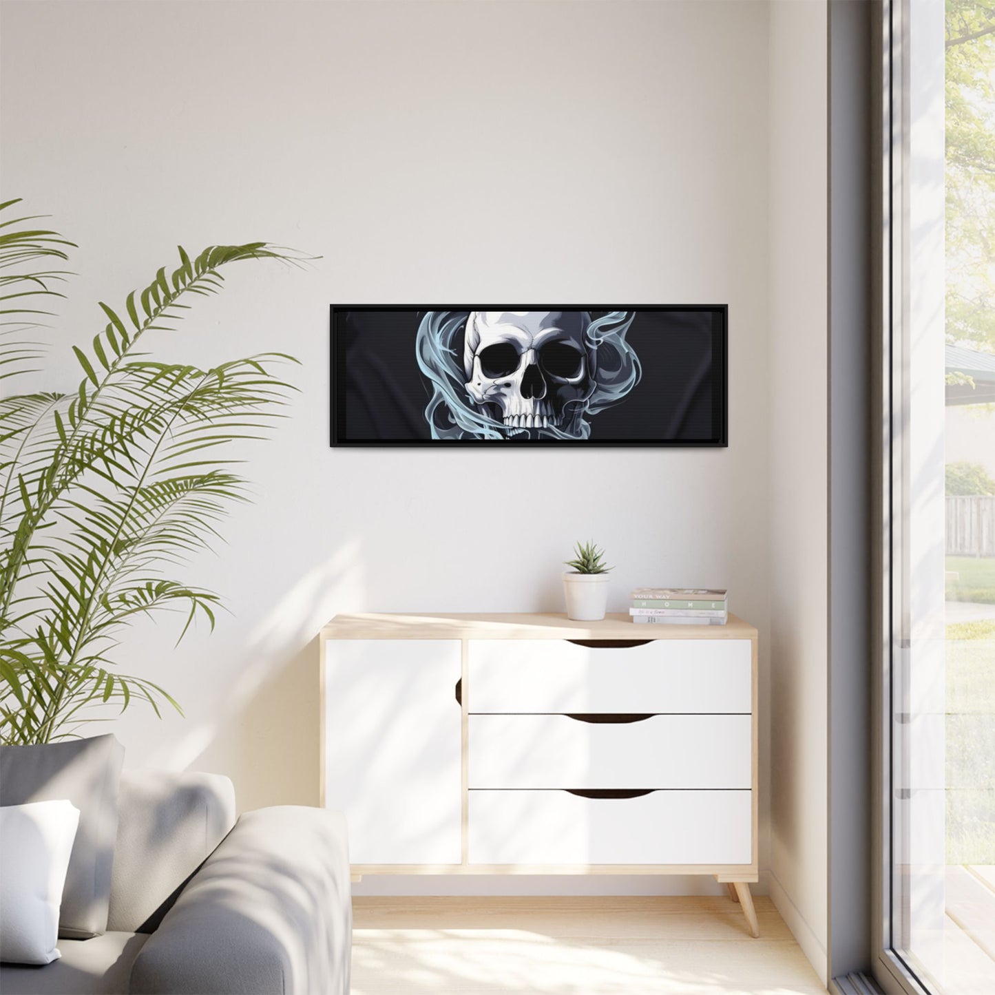 SKULL ART CORNER COLLECTION - 1 of 4 - Limited Edition-  Wall Art Printify