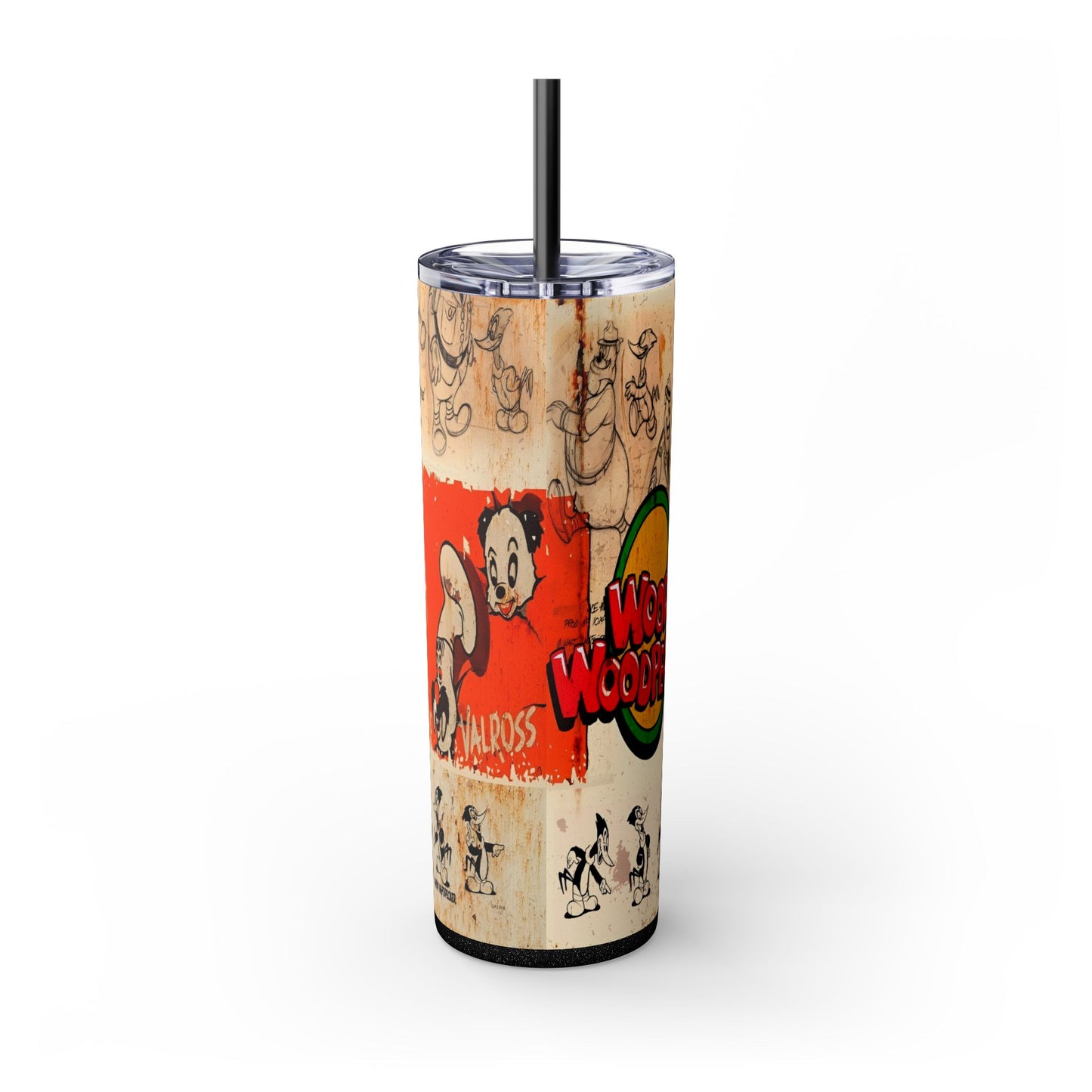 Tumbler Cup - Woody the Woodpecker Cartoon Design