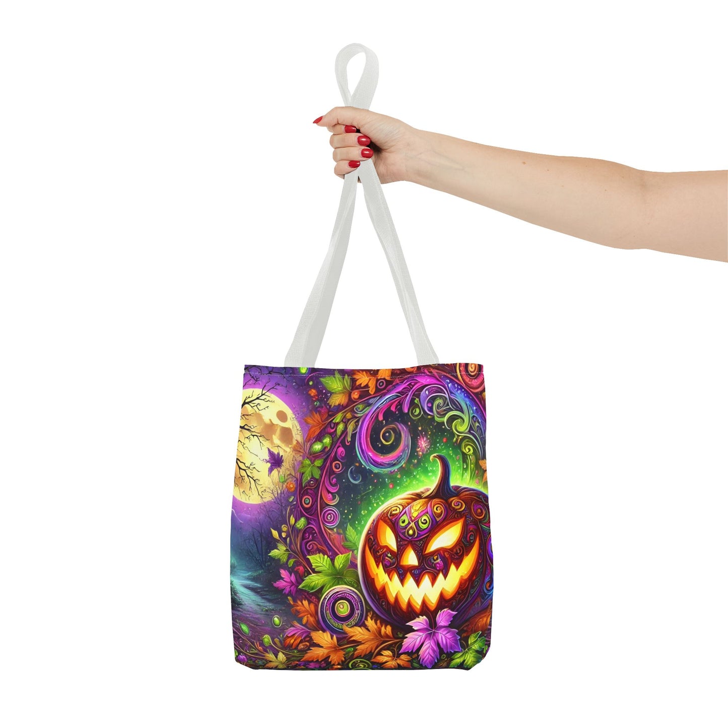 Scary Halloween 🎃  Tote Bag (AOP) Printify