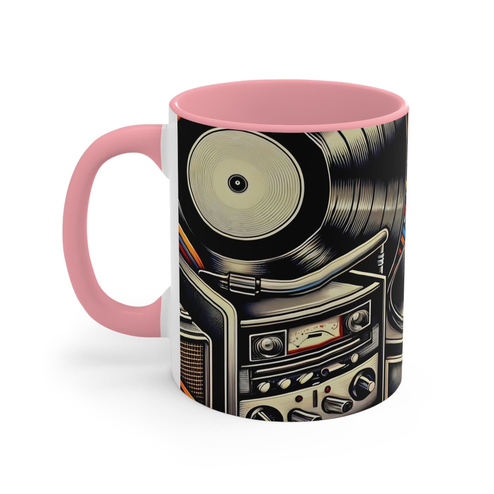 RECORD NOSTALGIC ACCENT MUG Printify