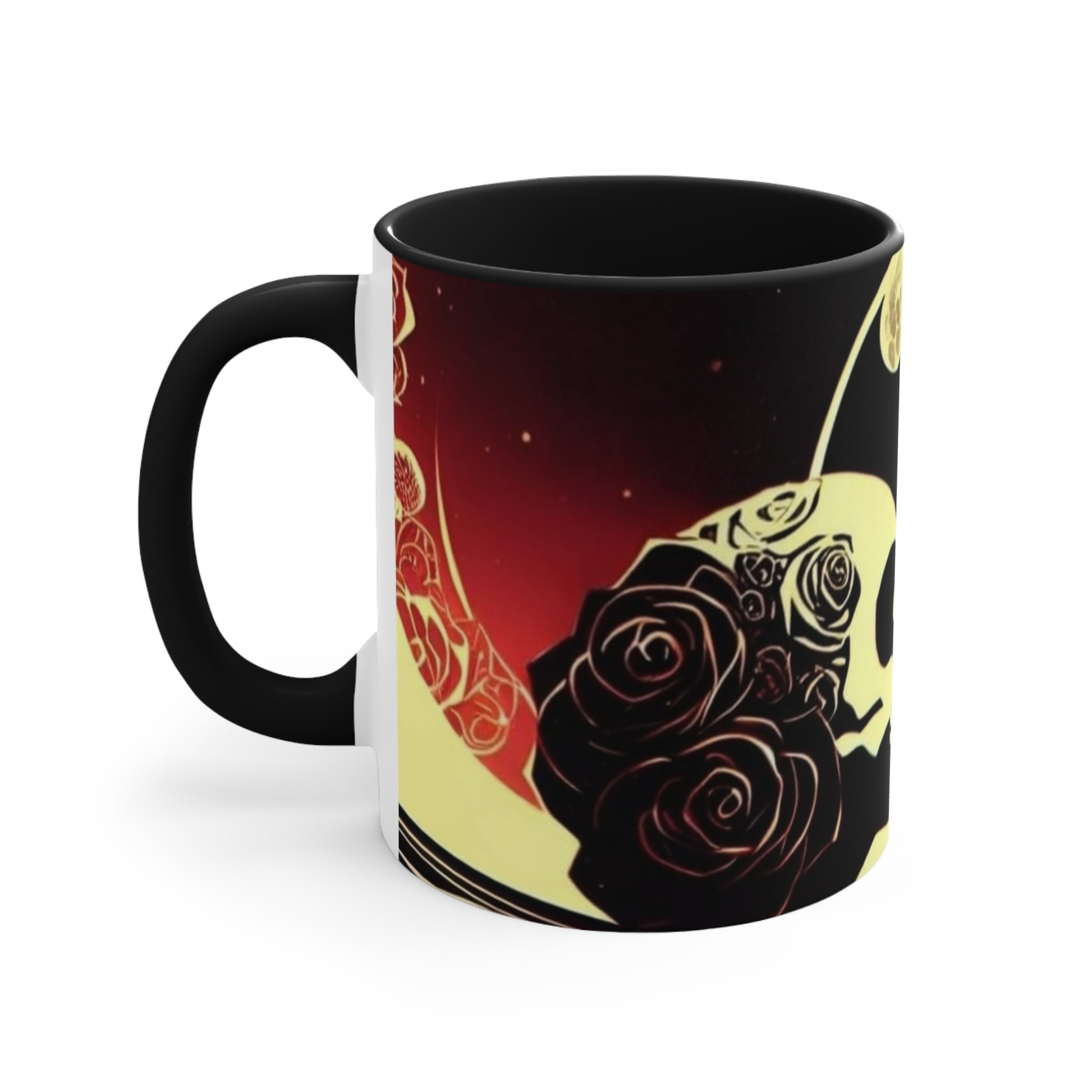 Skully Lovers - Accent Mugs Printify