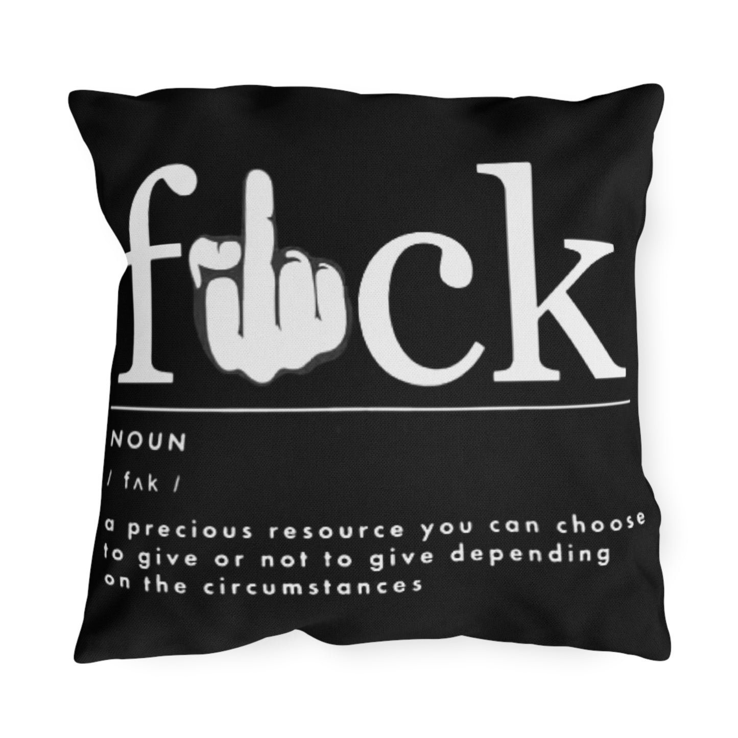 Cuss Word definition- Outdoor Pillows - Rock n Royalty Designs