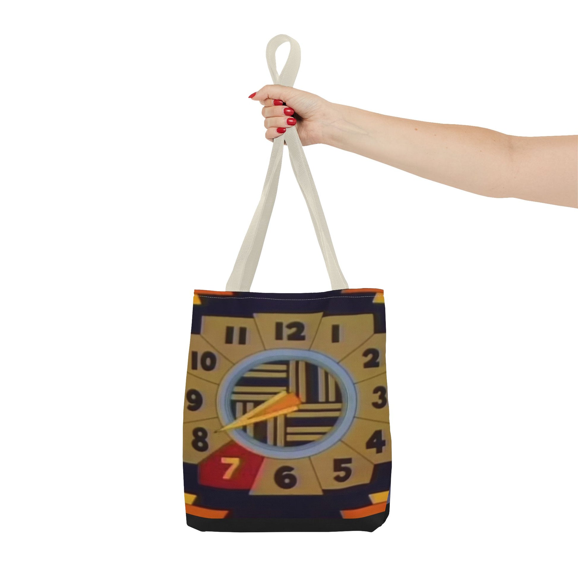 "Retro Pinball Counting Animation Tote Bag - Vintage Educational TV Classic (70s-80s)" Printify