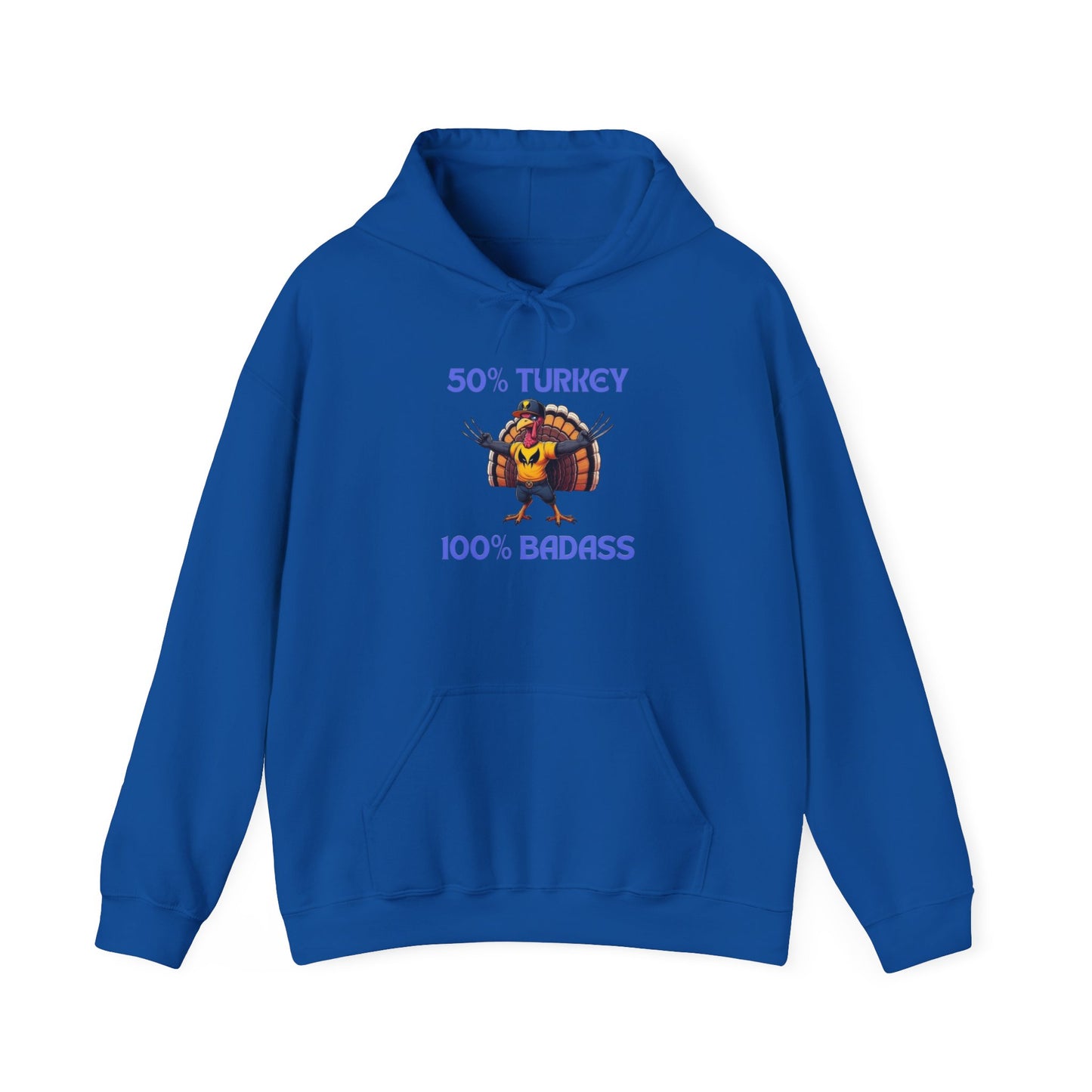 Badass Turkey Hoodie Printify