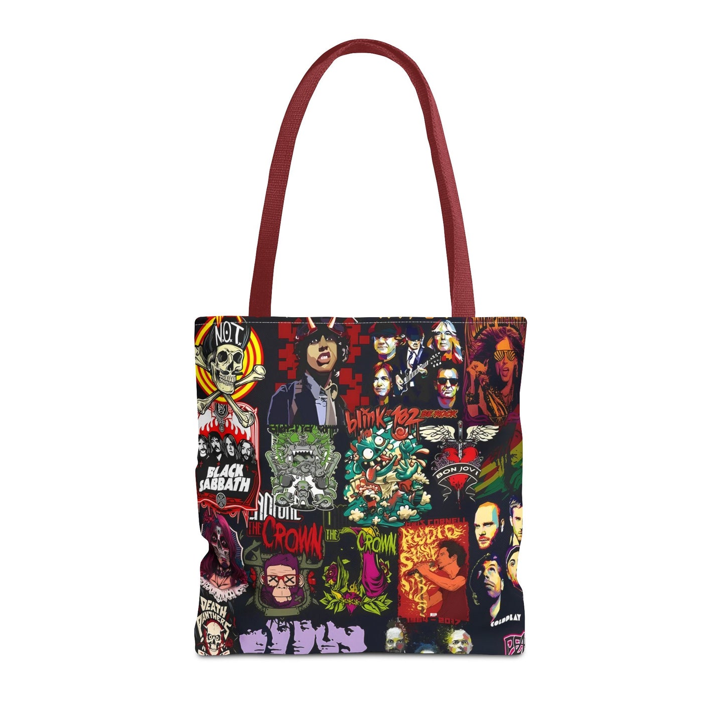 Rocker Band - Tote Bag (AOP) - Rock n Royalty Designs