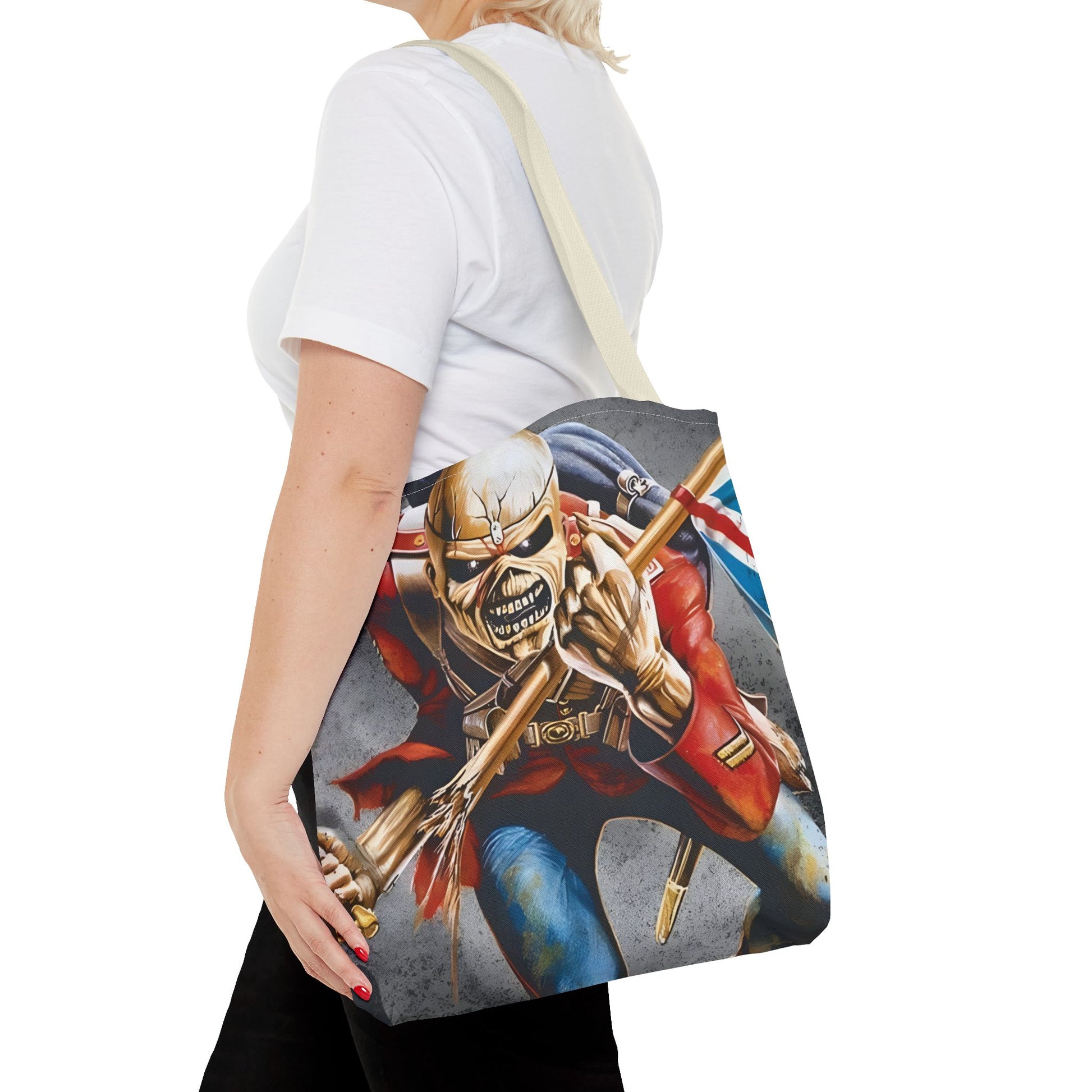 Iron Maiden - Run to the Hills - Tote Bag (AOP) - Rock n Royalty Designs