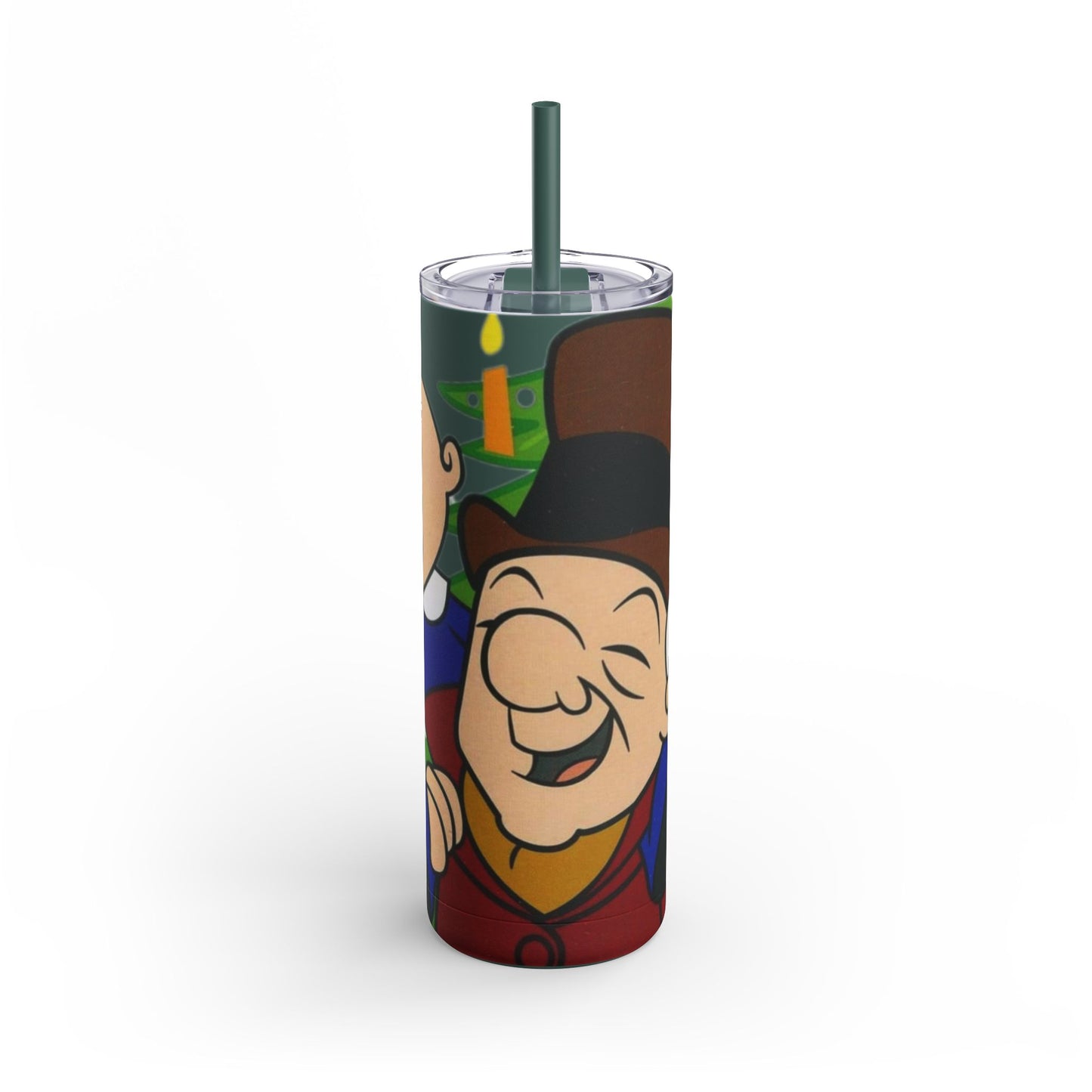 Magoo Christmas Skinny Matte Tumbler, 20oz Printify