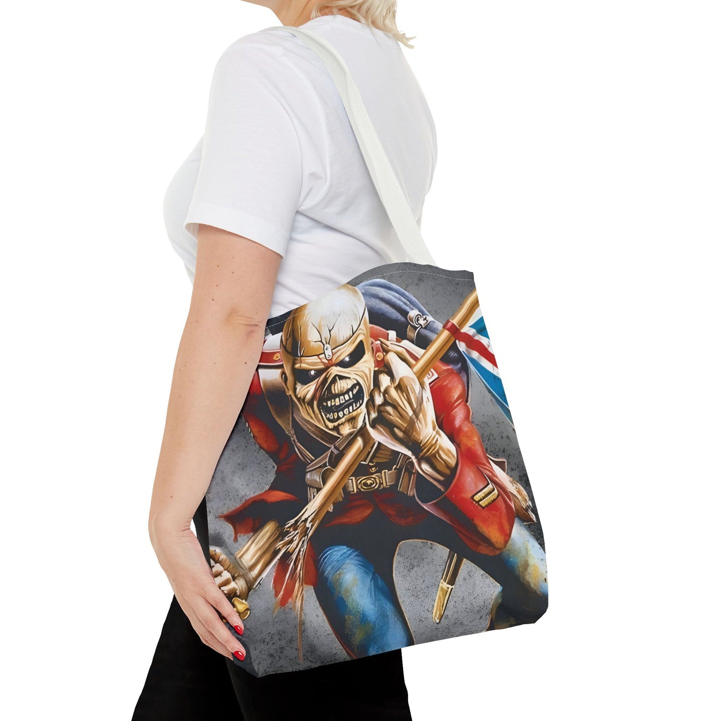 Iron Maiden - Run to the Hills - Tote Bag (AOP) - Rock n Royalty Designs