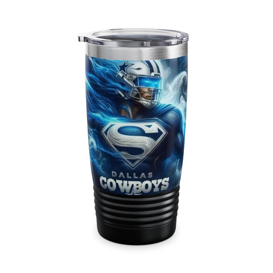 DALLAS SUPER BOYS Ringneck Tumbler, 20oz Printify