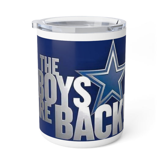 DEM DALLAS BOYS ARE BACK Insulated Coffee Mug, 10oz Printify