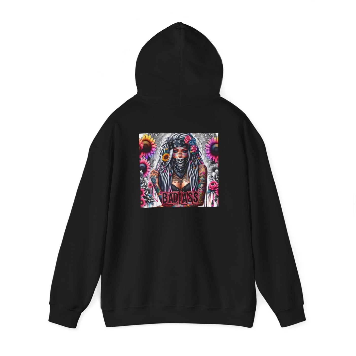 BADASS - Unisex Heavy Blend™ Hooded Sweatshirt Printify