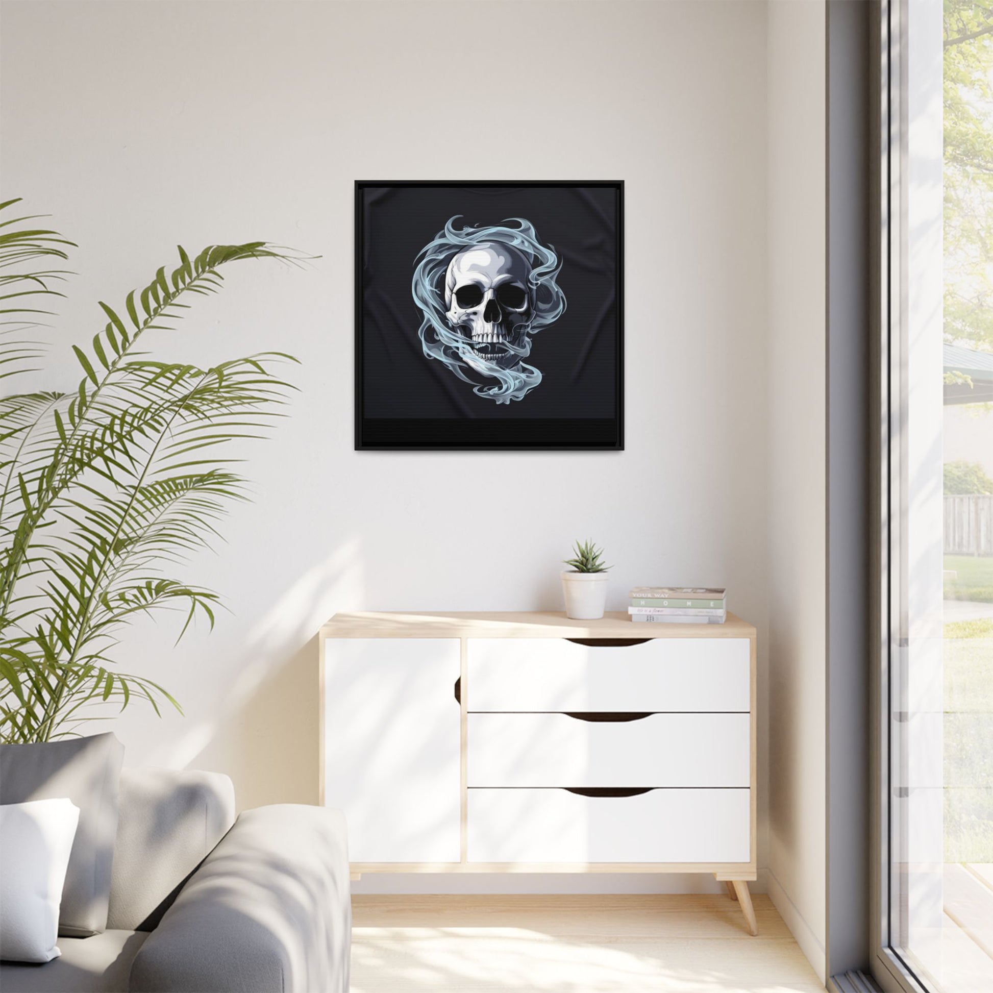 SKULL ART CORNER COLLECTION - 1 of 4 - Limited Edition-  Wall Art Printify