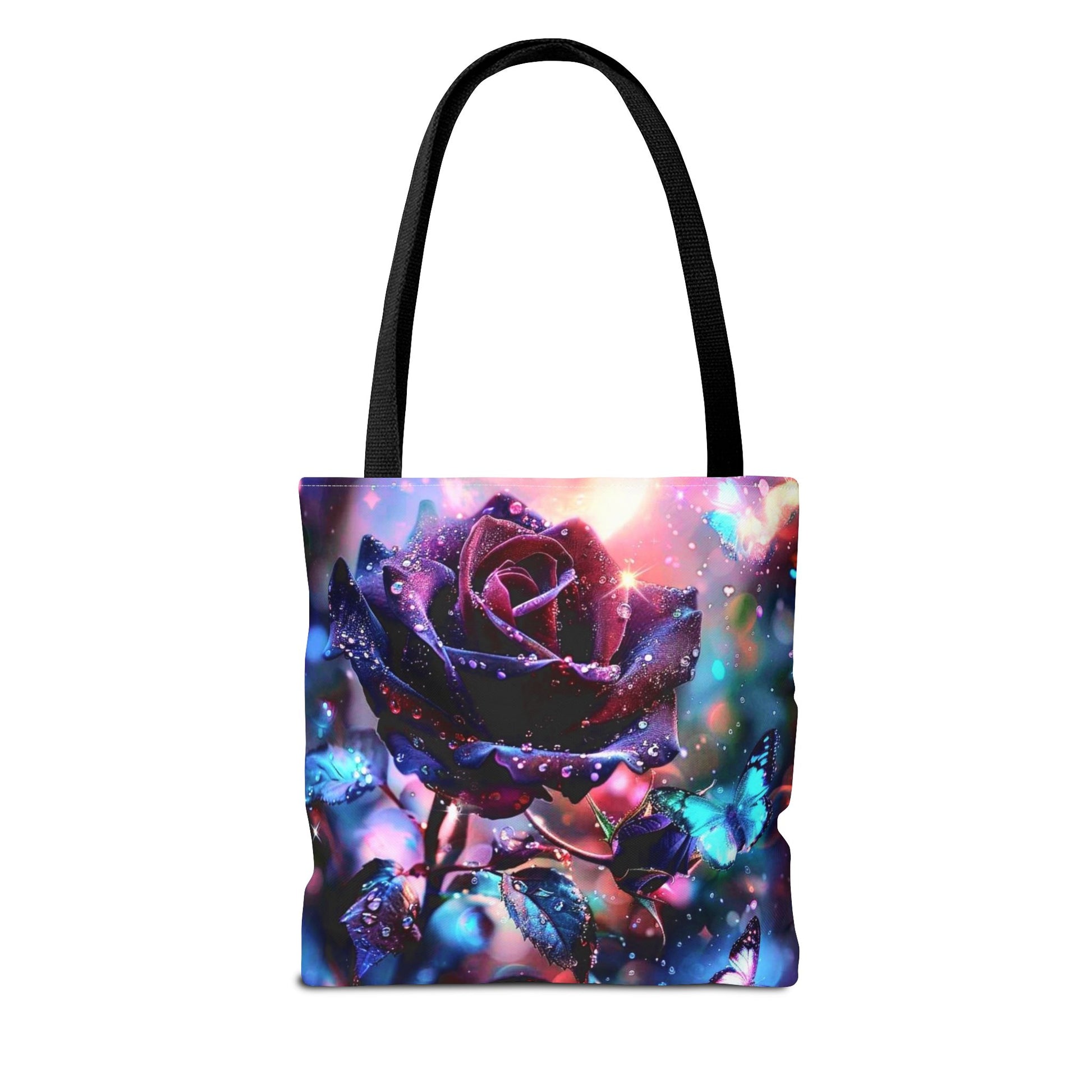 THREE BRIGHT FLOWER DESIGNS - Tote Bag (AOP) - Rock n Royalty Designs