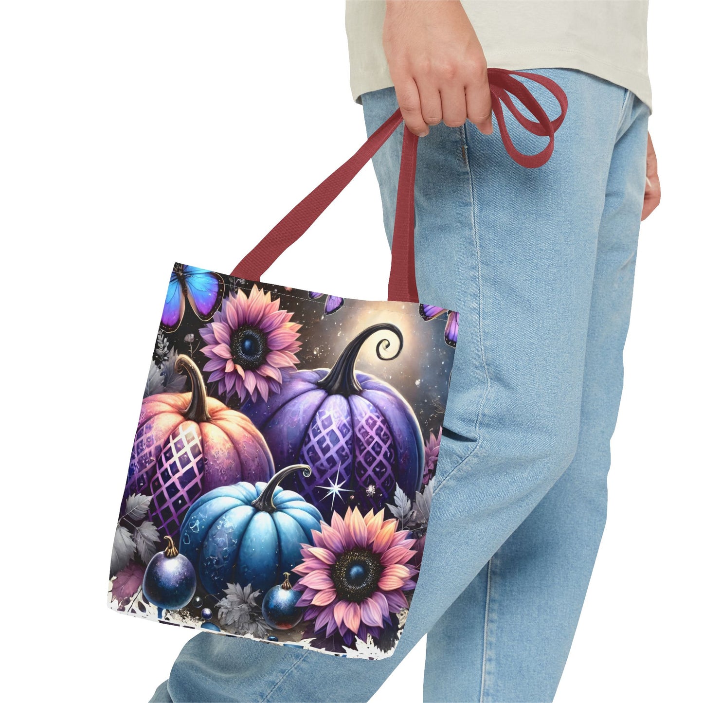 Pastel PumpkinsTote Bag (AOP) - Rock n Royalty Designs