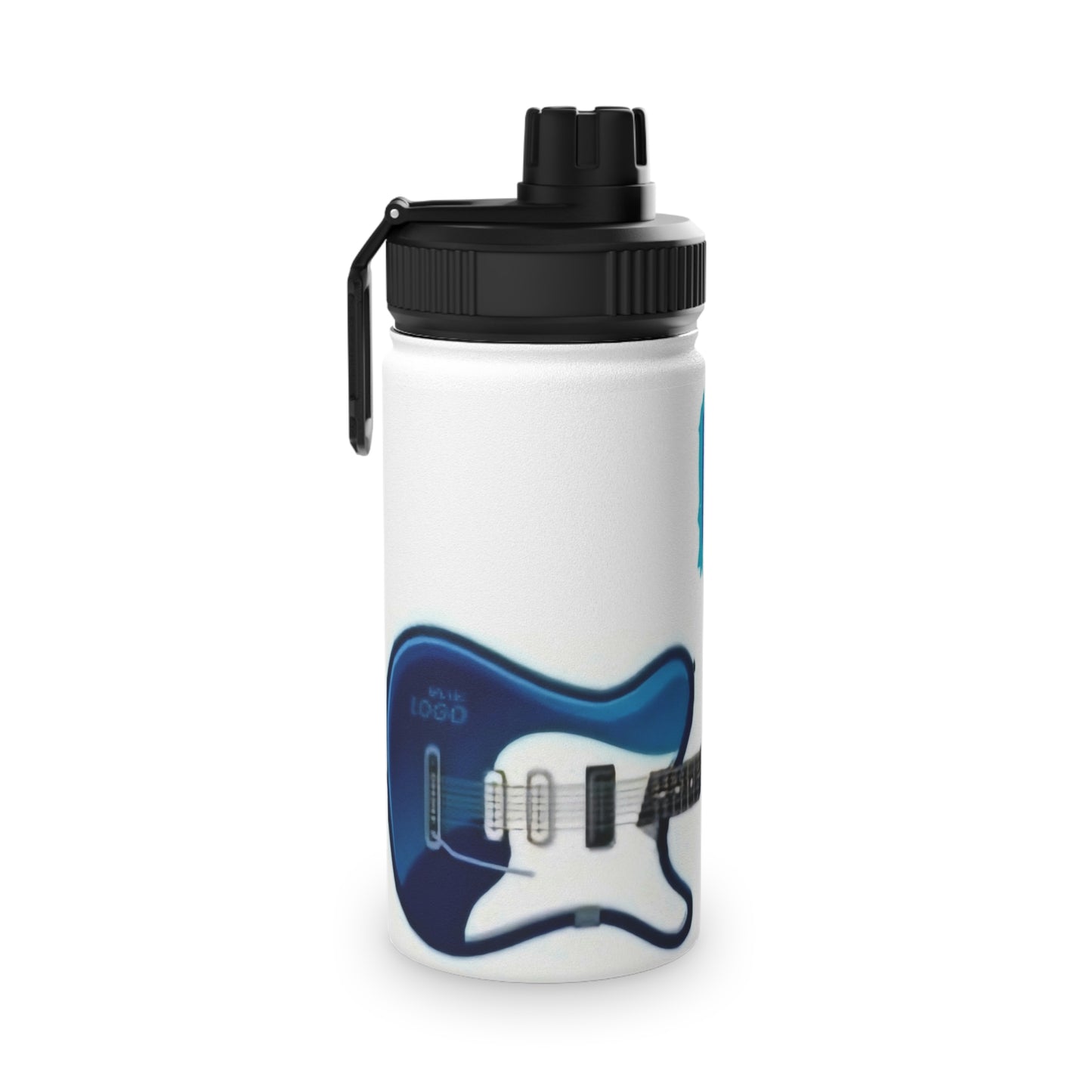 Blue Eocl Boy - Stainless Steel Water Bottle, Sports Lid - Rock n Royalty Designs