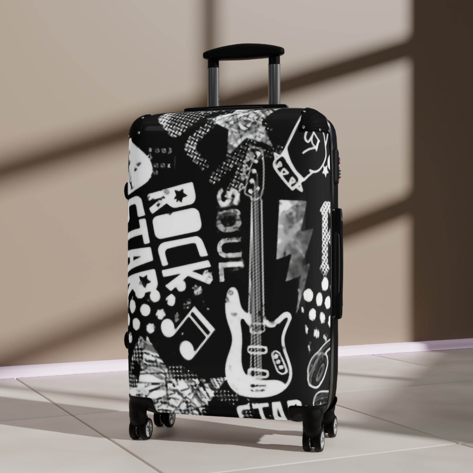 Large ROCKSTAR Suitcase - Rock n Royalty Designs