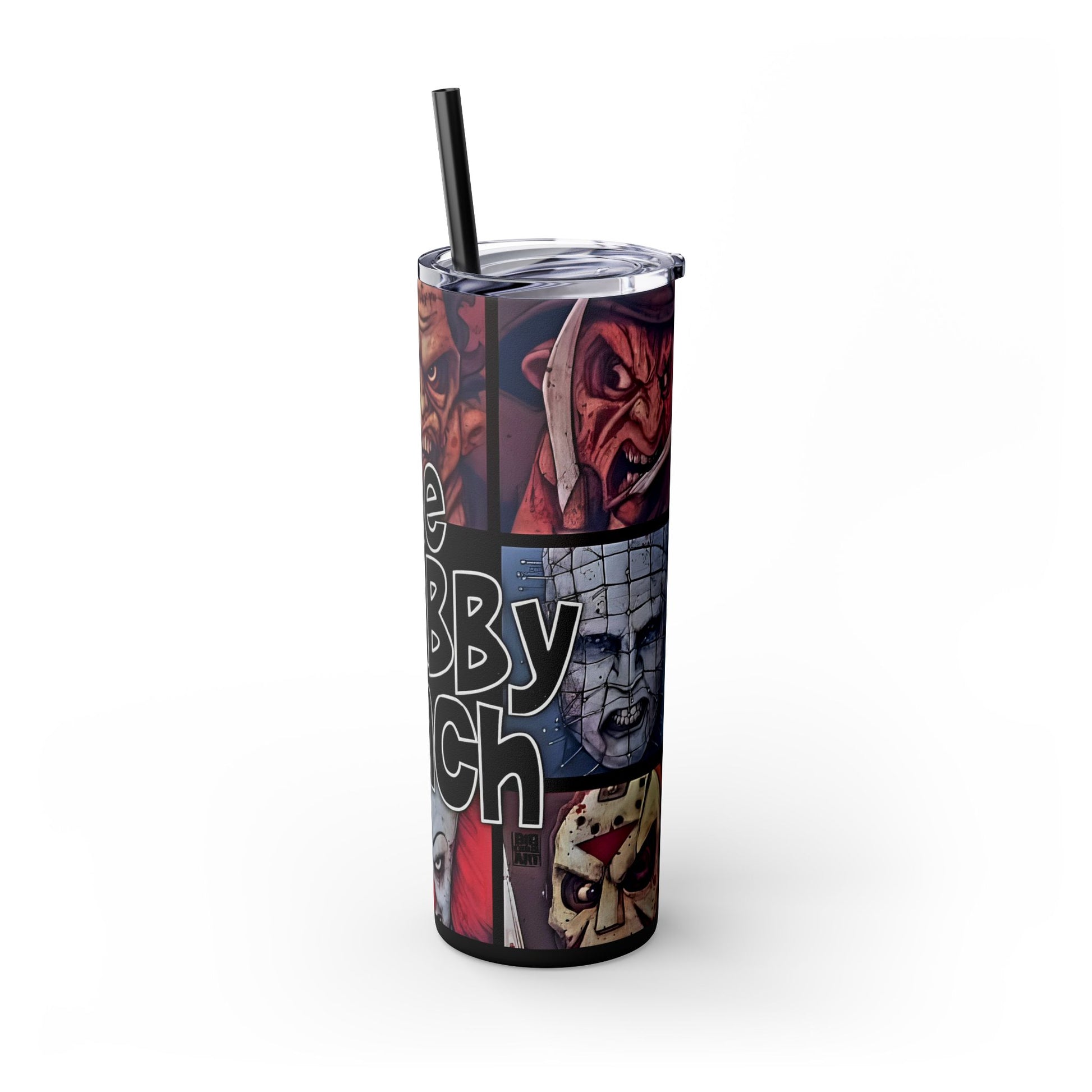 THE STABBY BUNCH - Skinny Tumbler with Straw, 20oz - Rock n Royalty Designs