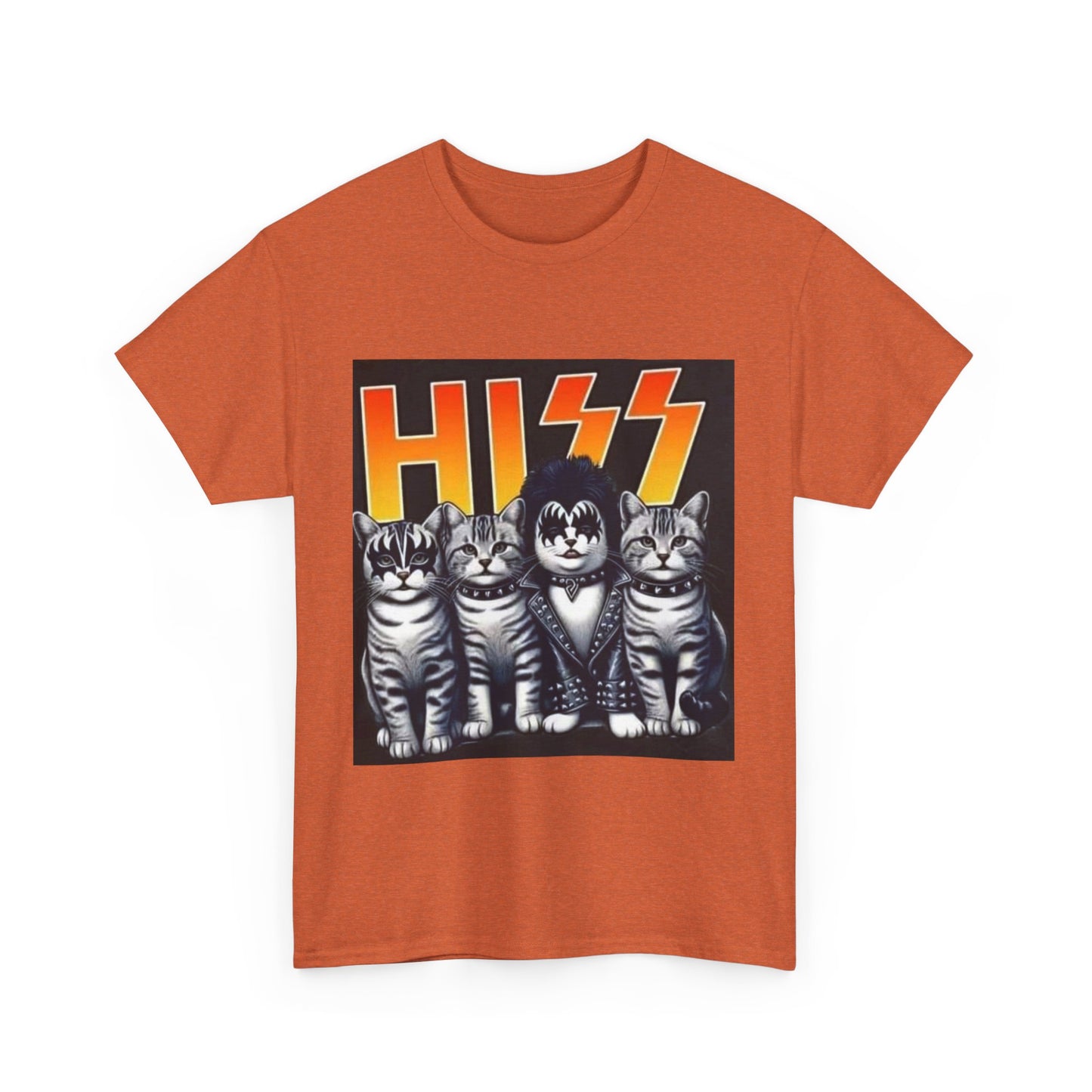 HISS B - Unisex Heavy Cotton Tee - Rock n Royalty Designs