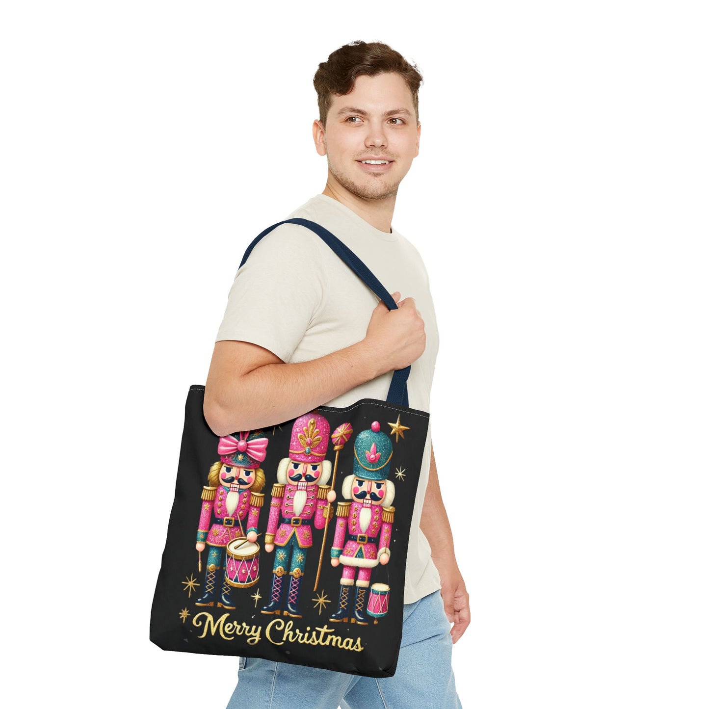 Tote Bag - The Three Nutcrackers Pink Fancy Printify