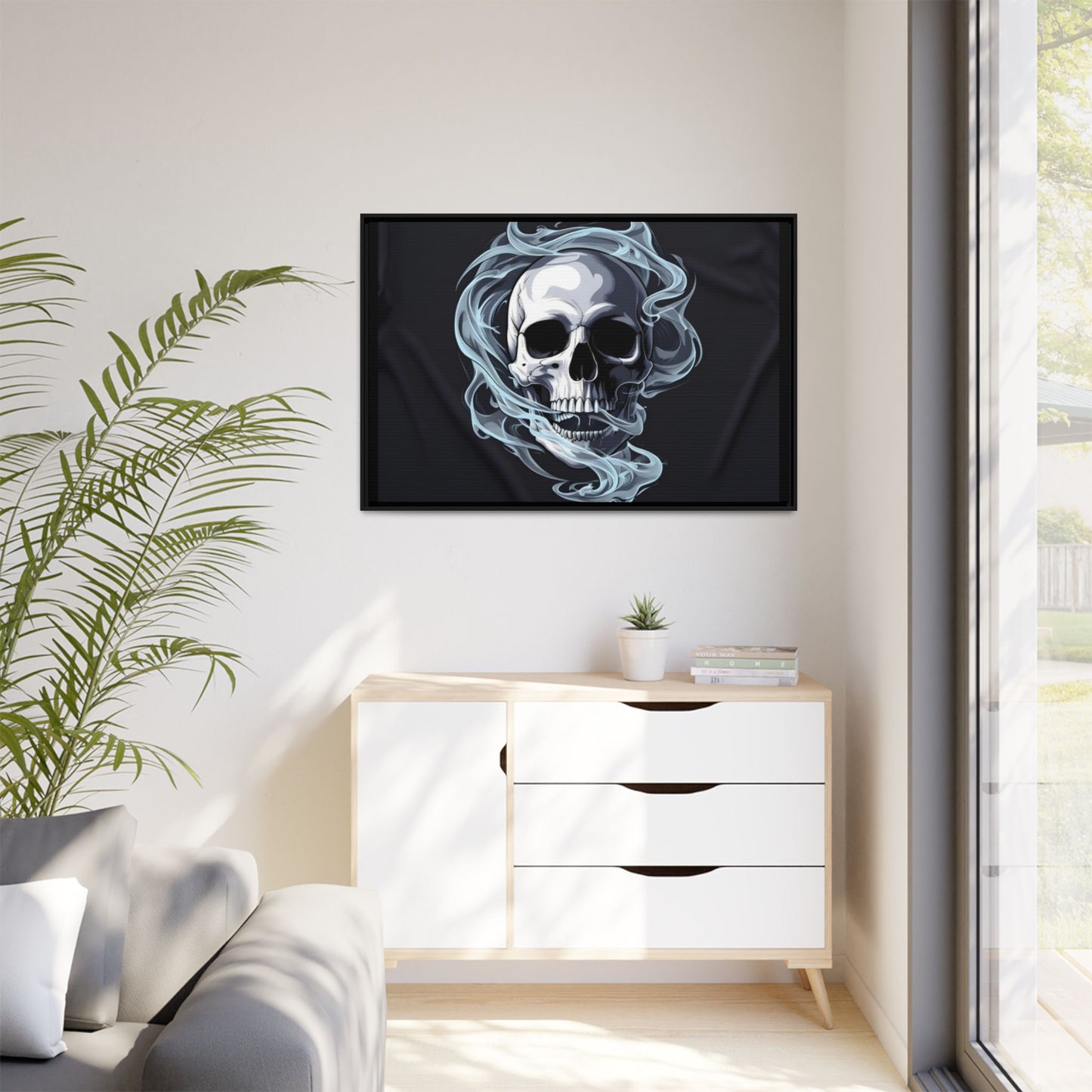 SKULL ART CORNER COLLECTION - 1 of 4 - Limited Edition-  Wall Art Printify