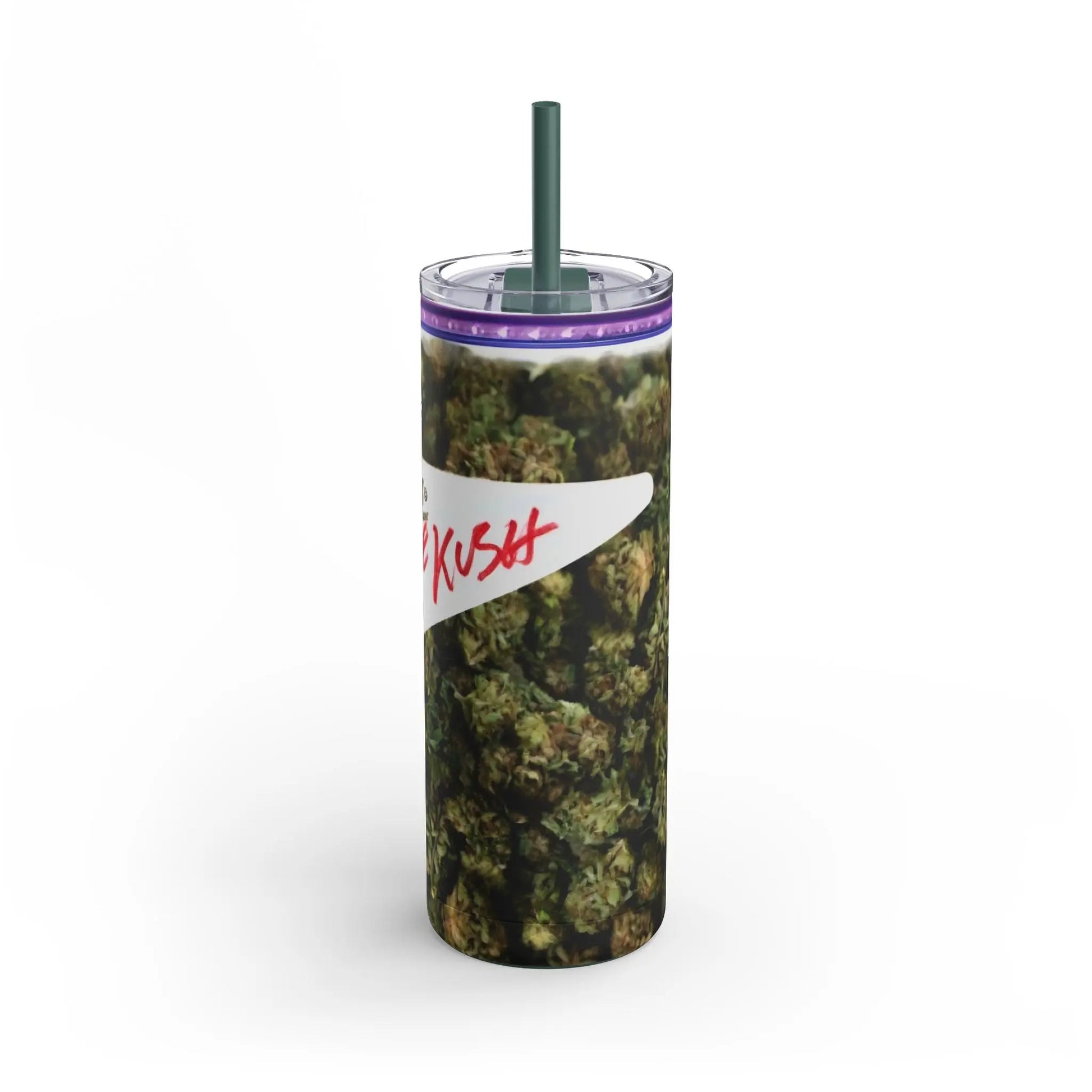 Maryjane Ziploc  "Love Kush"  - 20 oz Skinny Tumbler Printify