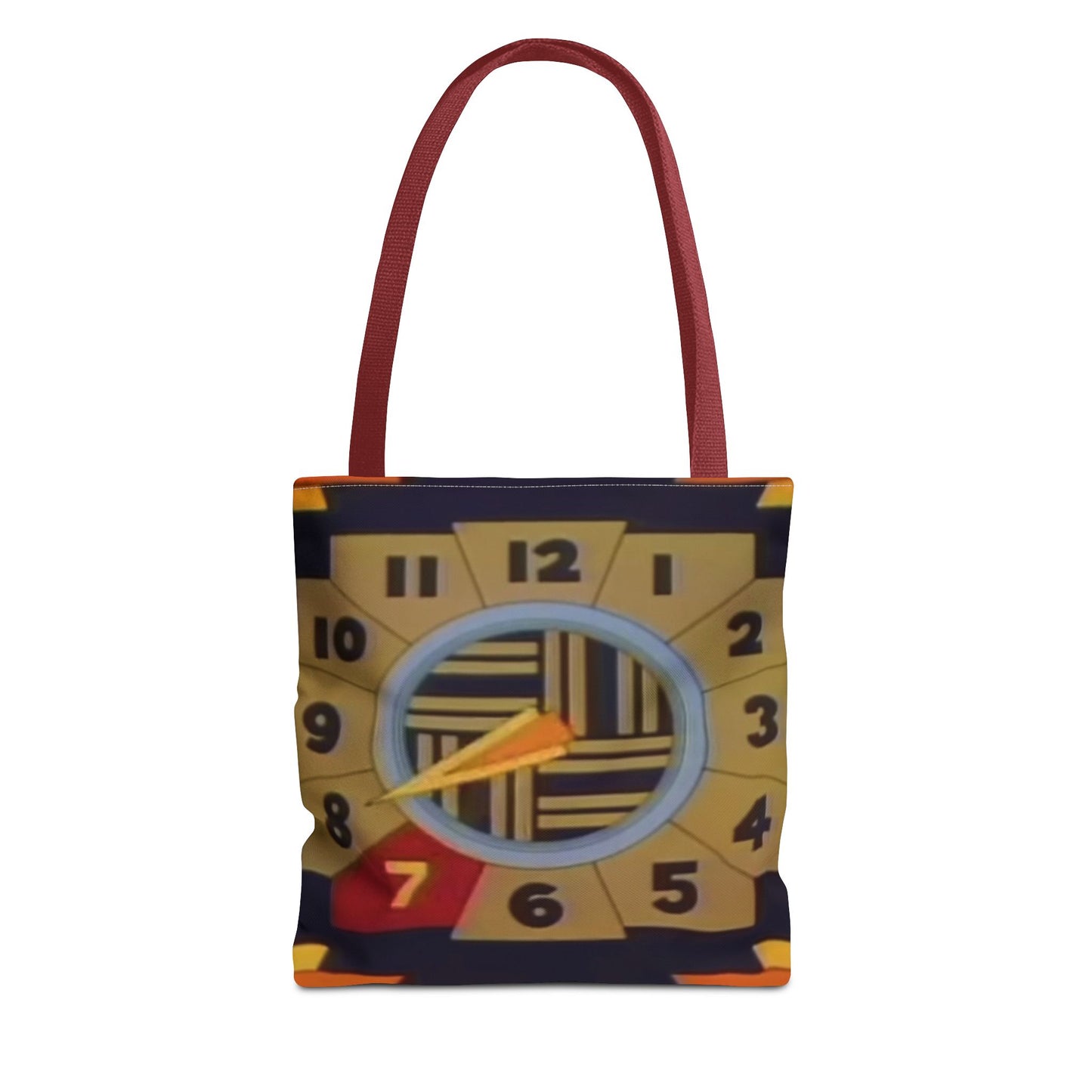 "Retro Pinball Counting Animation Tote Bag - Vintage Educational TV Classic (70s-80s)" Printify