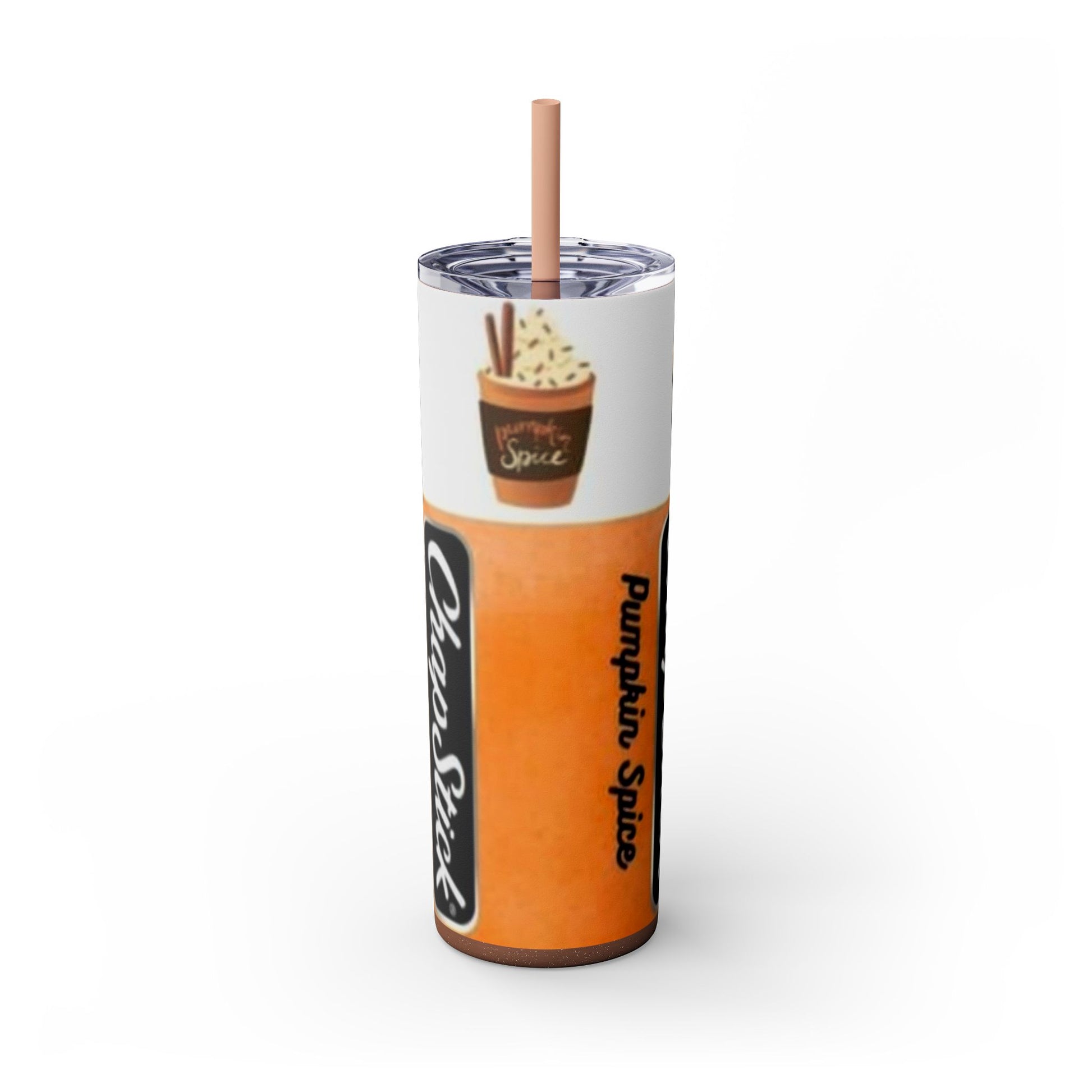 Skinny Tumbler with Straw, 20oz Printify