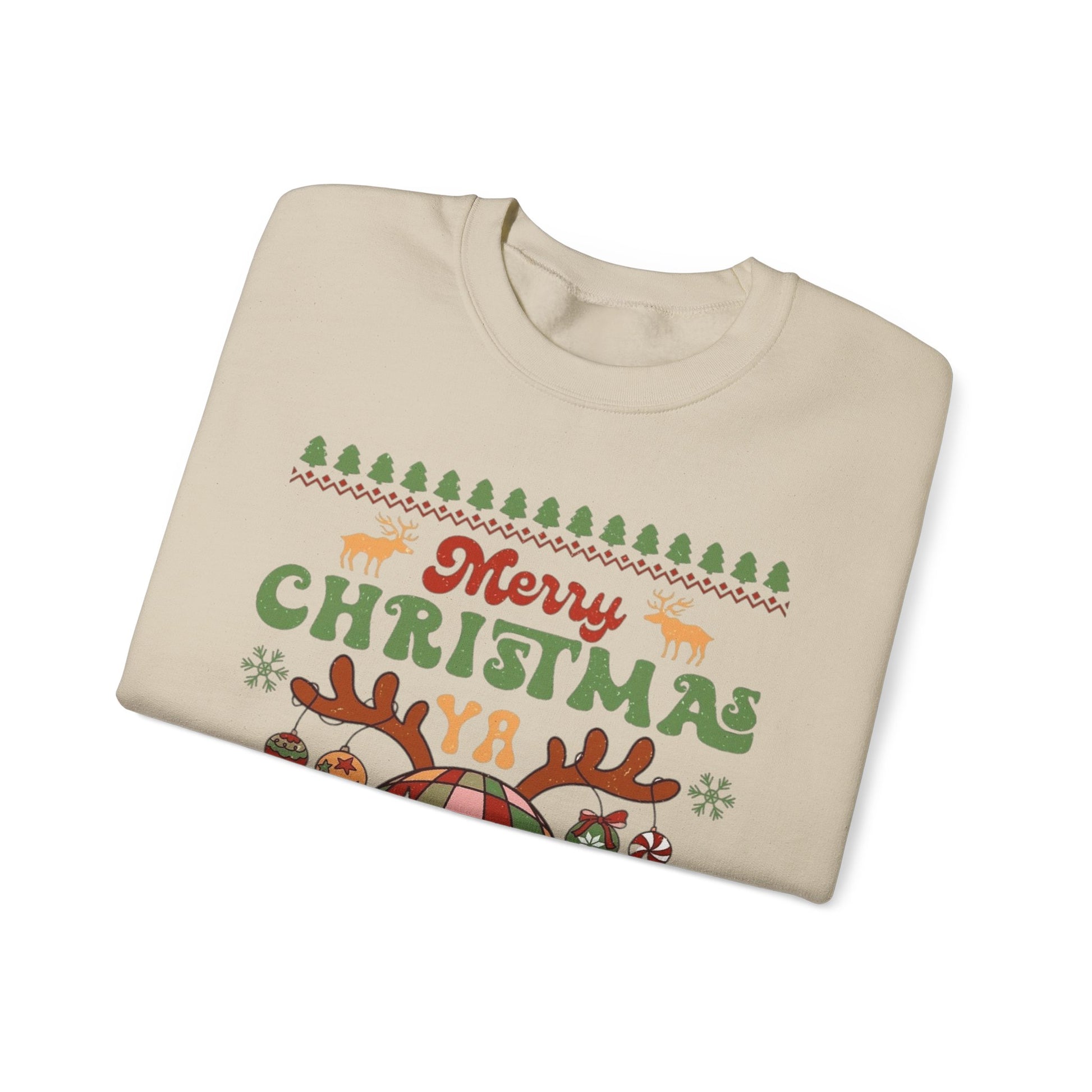 ITS CHRISTMAS YOU FILTHY ANIMAL - Unisex Heavy Blend™ Crewneck Sweatshirt Printify