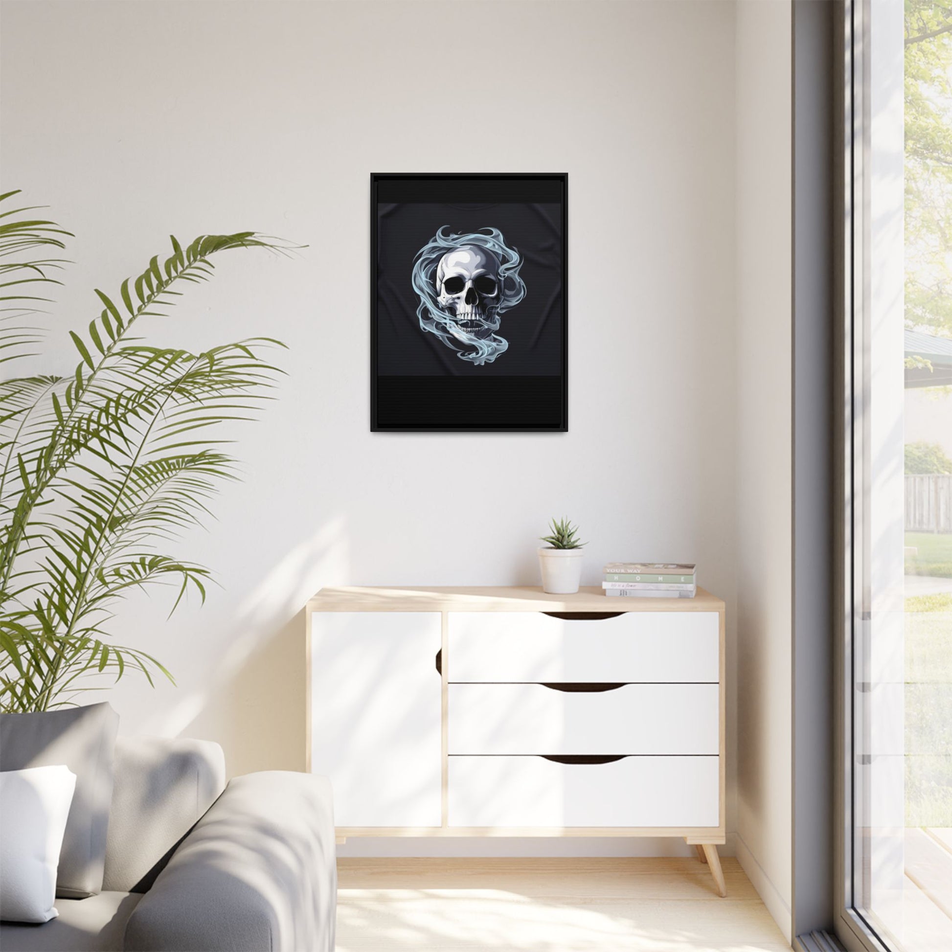 SKULL ART CORNER COLLECTION - 1 of 4 - Limited Edition-  Wall Art Printify