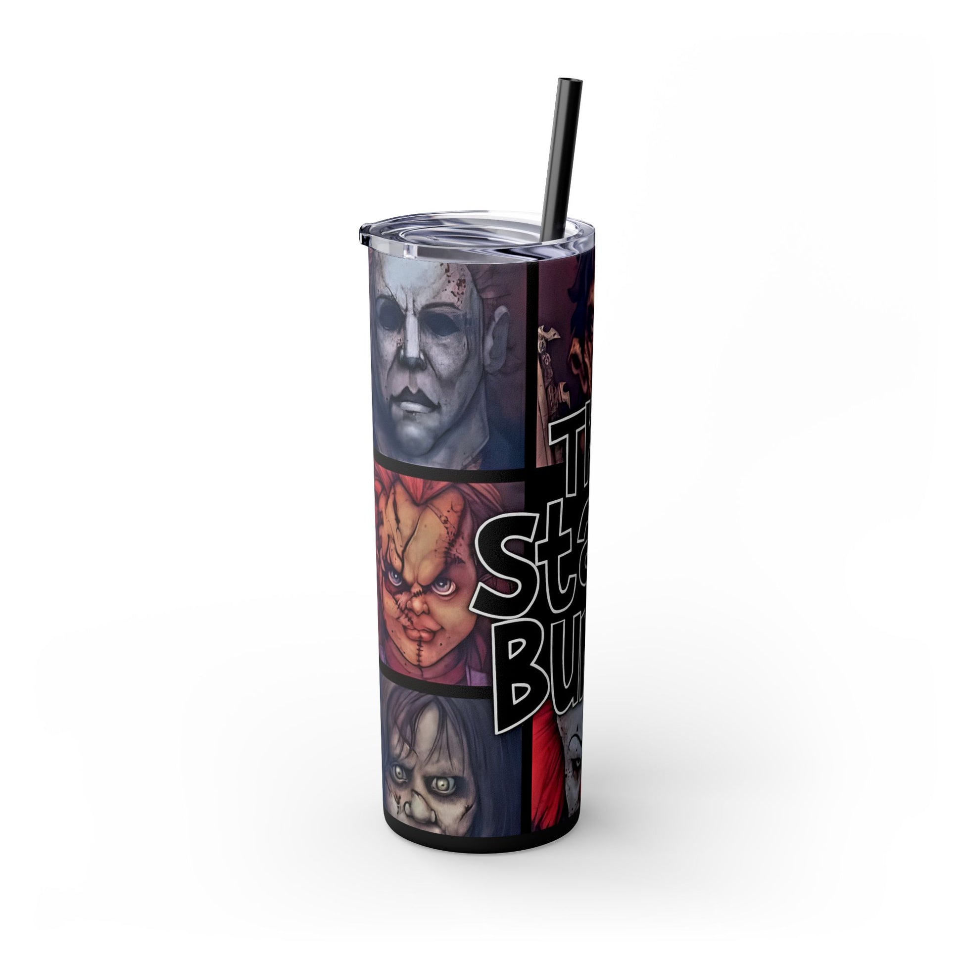 THE STABBY BUNCH - Skinny Tumbler with Straw, 20oz - Rock n Royalty Designs