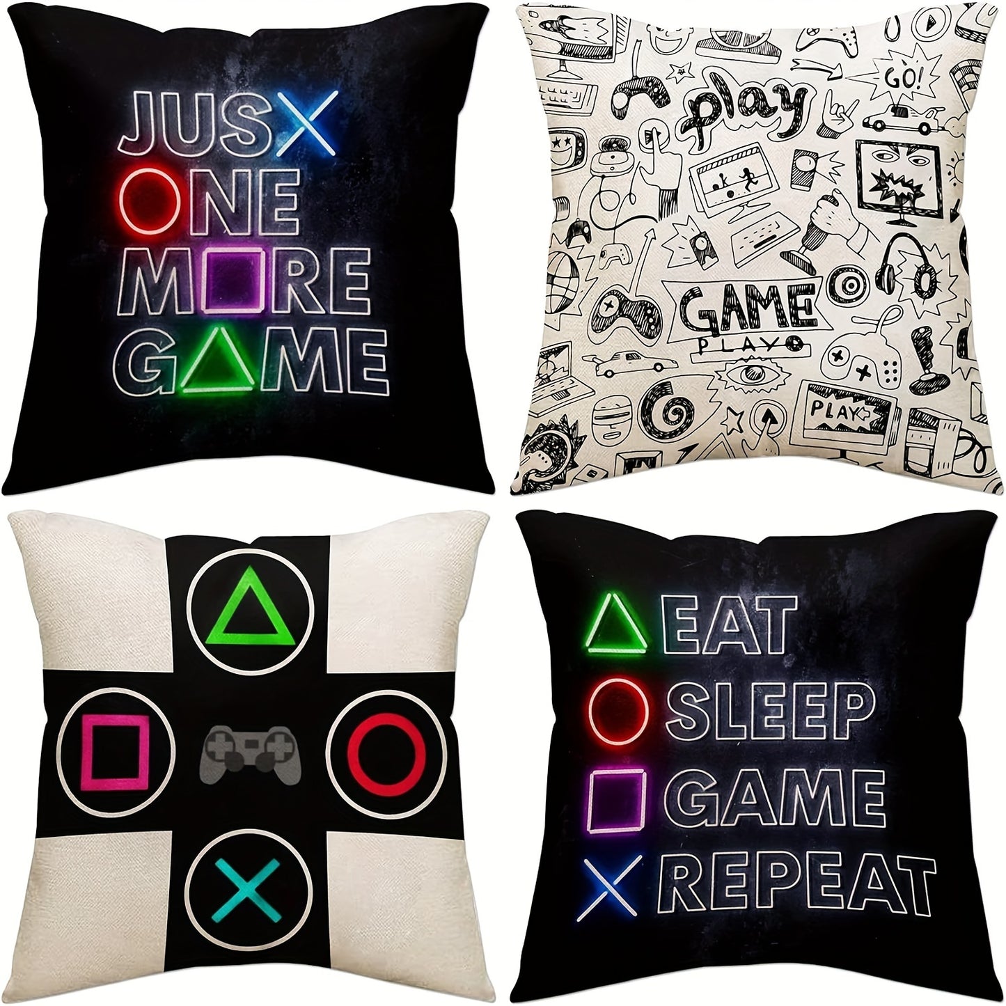 Game Boy Graffiti Cushion Cover Set - Rock n Royalty Designs