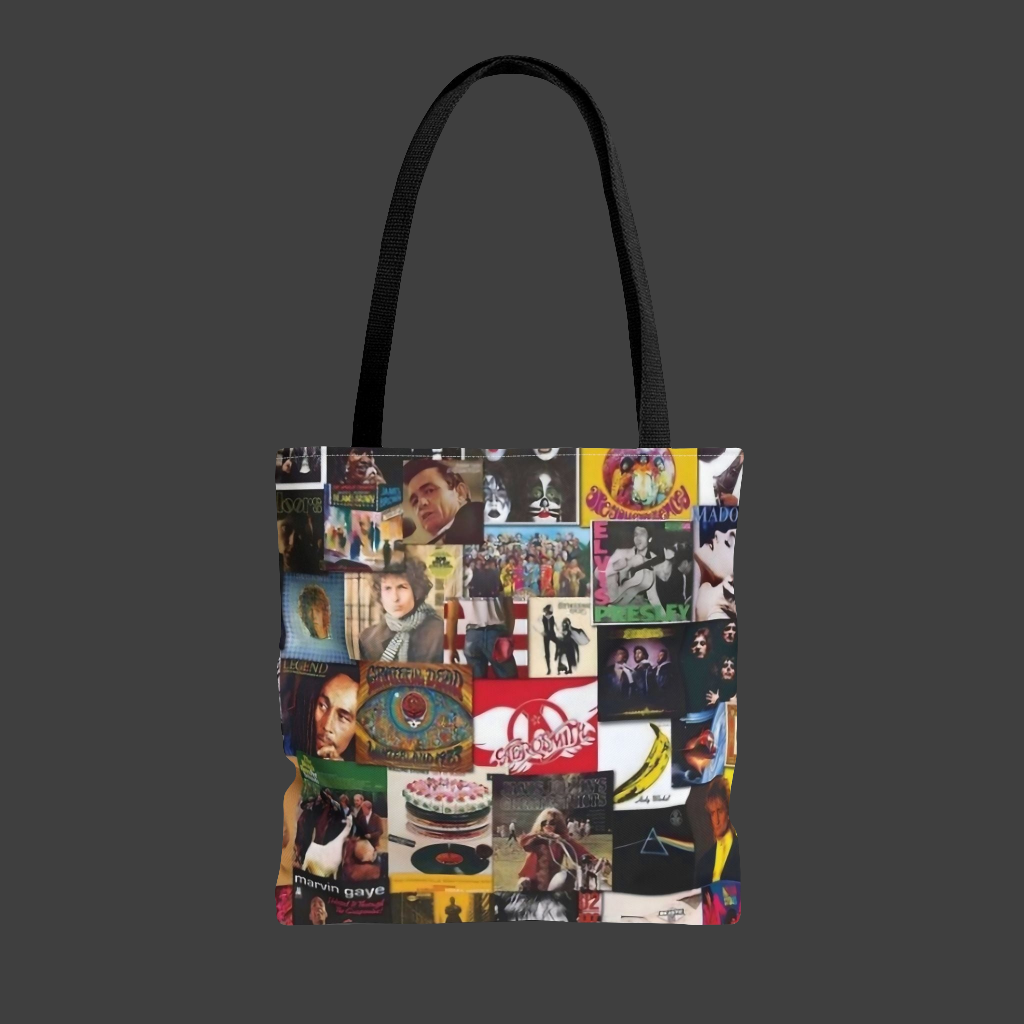 Rock n Roll Tote Bag Printify