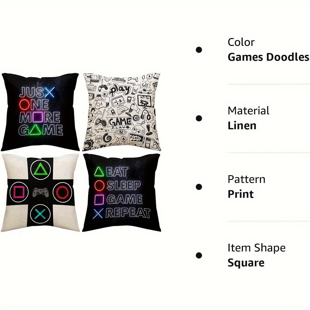 Game Boy Graffiti Cushion Cover Set - Rock n Royalty Designs