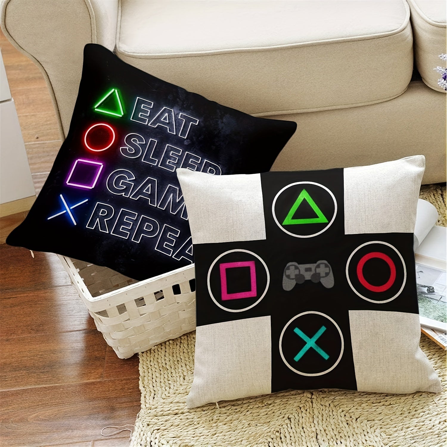 Game Boy Graffiti Cushion Cover Set - Rock n Royalty Designs